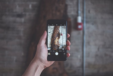 動画を再生している画像